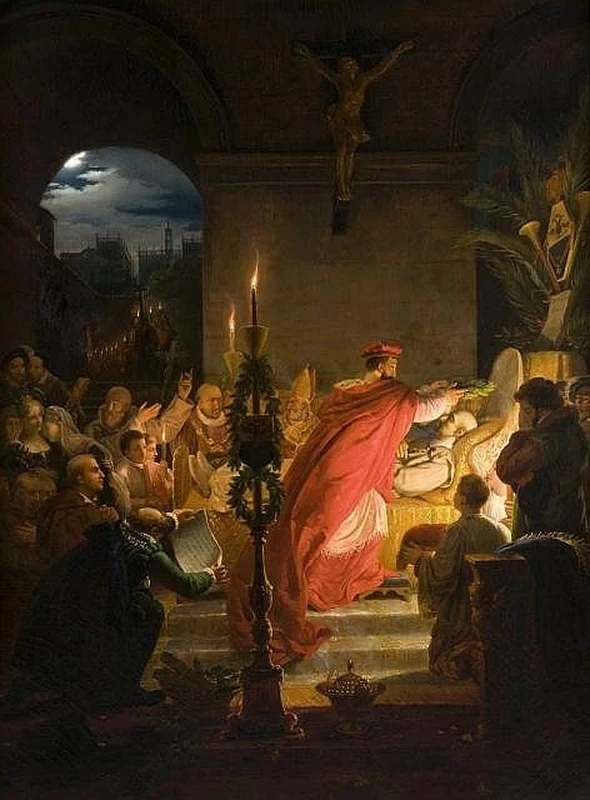 La morte del Tasso nel convento di Sant'Onofrio